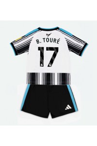Newcastle United Bazoumana Toure #17 Babyklær Hjemme Fotballdrakt til barn 2026-27 Korte ermer (+ Korte bukser)